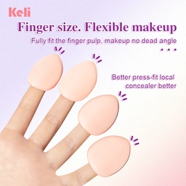 Wholesale Mini Finger Makeup Sponge High Quality Mini Powder Puff