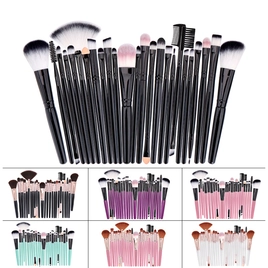 Wholesale Professional Makeup Brushes 25pcs Private Label Synthetic Fibre Hair Beauty Brush